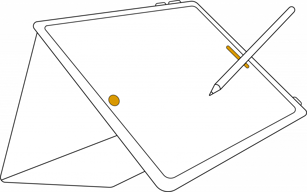 Illustration Icon Grafikpad.